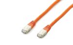 Equip Cat.6A PlatinumS/FTP Patchkabel, 5.0m, Orange