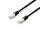 Equip Cat.6A Platinum S/FTP Patchkabel, Black, 1.0m , 10pcs/set