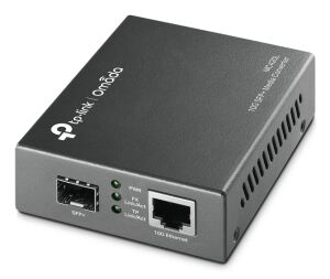 TP-Link Omada MC420L(UN) Netzwerk Medienkonverter 10000 Mbit/s Multi-Modus, Einzelmodus Schwarz