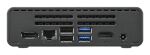 Shuttle Nano PC NE10N, Intel N 100, 1x HDMI, 1x DP, 6x USB, 1x LAN, VESA, lüfterlos, 24/7 Dauerbetrieb