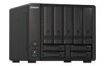 QNAP TS-H973AX NAS Tower Ryzen Embedded V1500B 32 GB DDR4 0 TB QuTS hero Schwarz