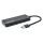 Manhattan 4-Port USB 3.2 Gen 1 Hub, USB-A-Stecker auf 4 x USB-A-Buchse, 5 Gbit/s Datenübertragungsraten, Stromversorgung über USB, schwarz