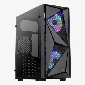 Aerocool Glider Tempered Glass Schwarz