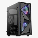 Aerocool Glider Tempered Glass Schwarz