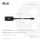 CLUB3D Mini DisplayPort™ 1.4 to HDMI™ 8K60Hz M/F Adapter