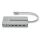 Lindy 43360 laptop-dockingstation & portreplikator Kabelgebunden USB 3.2 Gen 1 (3.1 Gen 1) Type-C Silber, Weiß