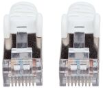 Intellinet Netzwerkkabel, Cat6, S/FTP, LS0H, RJ45-Stecker/RJ45-Stecker, 3,0 m, weiß