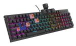 GENESIS NKG-2179 Tastatur Gaming USB QWERTZ Deutsch Schwarz