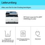 HP LaserJet Pro 3302fdwg Wireless Multifunction Farbe Drucker, Kopierer, Scanner, Duplex