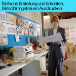 HP OfficeJet Pro 9720e Wireless All-in-One Farbe Drucker, Beidseitiger Druck; Kopierer, Scanner