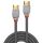 Lindy 37872 HDMI-Kabel 2 m HDMI Typ A (Standard) Grau, Silber