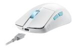 ASUS ROG Harpe Ace Aim Lab Edition Maus Gaming Beidhändig RF Wireless + Bluetooth + USB Type-C Opto-mechanisch 36000 DPI