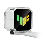 ASUS TUF Gaming LC III 360 ARGB White Edition Computergehäuse All-in-One-Flüssigkeitskühler 12 cm Weiß