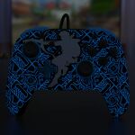 PDP Rematch: Sheikah Shoot Schwarz, Blau USB Gamepad Analog / Digital Nintendo Switch, Nintendo Switch Lite, Nintendo Switch OLED
