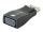 Techly IADAP-DSP-230T Kabeladapter DisplayPort VGA Schwarz
