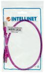 Intellinet Premium Netzwerkkabel, Cat6, S/FTP, 100% Kupfer, Cat6-zertifiziert, LS0H, RJ45-Stecker/RJ45-Stecker, 0,5 m, rot