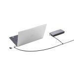 Kensington Slim N17 2.0 Laptopschloss mit zwei Schließköpfen für Wedge-Shaped Security Slots