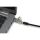 Kensington Slim N17 2.0 Laptopschloss mit zwei Schließköpfen für Wedge-Shaped Security Slots