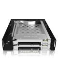 ICY BOX IB-2227StS, 2bay 2.5" SATA Mobile Rack, 2x 2,5" SATA HDD to 2 SATA Host, black, optional 3cm blower