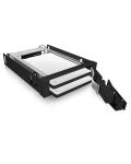 ICY BOX IB-2227StS, 2bay 2.5" SATA Mobile Rack, 2x 2,5" SATA HDD to 2 SATA Host, black, optional 3cm blower