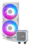 MSI MAG Coreliquid A13 240 WHITE Hauptplatine, Prozessor All-in-One-Flüssigkeitskühler 12 cm Weiß 1 Stück(e)