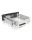 ICY BOX IB-168SK-B, Wechselrahmen, 1x 3,5" SATA I/II/III HDD zu 1x SATA Host, EasySwap trägerlos, Stahl + Plastik, schwarz