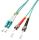 Lindy 46381 InfiniBand/Glasfaserkabel 2 m LC ST Grün