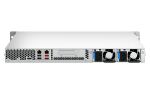 QNAP TS-464U-RP NAS Rack (1U) Intel® Celeron® N5095 8 GB DDR4 0 TB QNAP Turbo System Aluminium, Schwarz