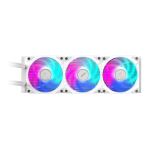 GIGABYTE AORUS WATERFORCE II 360 ICE AIO Flüssigkeits-CPU-Kühler - 3x120mm ARGB-Lüfter, Schiebe-in-Verriegelungsmechanismus, DAISY-CHAIN, kompatibel mit Intel LGA 1851 und AMD AM5