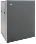 Intellinet 19" Wandverteiler mit Schwenkrahmen, 15 HE, 770 (H) x 600 (B) x 550 (T) mm, vollständig montiert, schwarz