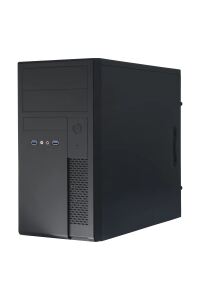 Chieftec XT-01B-350GPB Computer-Gehäuse Mini Tower Schwarz 350 W