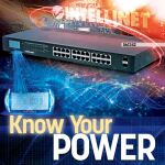 Intellinet 24-Port Gigabit Ethernet PoE+ Switch mit 2...