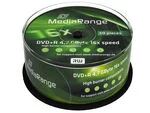 MediaRange MR445 DVD-Rohling 4,7 GB DVD+R 50 Stück(e)