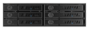 Chieftec CMR-625 Hard Drive Backplane Schwarz