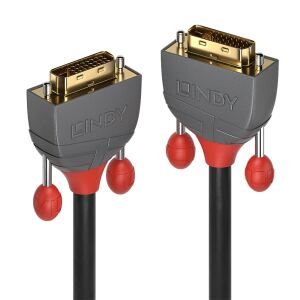 Lindy 36225 DVI-Kabel 7,5 m DVI-D Schwarz