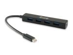 Equip 128954 Schnittstellen-Hub USB 3.2 Gen 1 (3.1 Gen 1) Type-C 5000 Mbit/s Schwarz