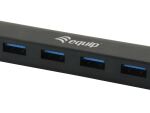 Equip 128954 Schnittstellen-Hub USB 3.2 Gen 1 (3.1 Gen 1) Type-C 5000 Mbit/s Schwarz
