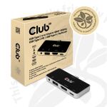 CLUB3D CSV-1591 laptop-dockingstation & portreplikator Andocken USB 3.2 Gen 1 (3.1 Gen 1) Type-C Schwarz, Chrom