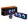GIGABYTE AORUS WATERFORCE II 360 AIO Flüssigkeits-CPU-Kühler - 3x120mm ARGB-Lüfter, Schiebe-in-Verriegelungsmechanismus, DAISY-CHAIN, kompatibel mit Intel LGA 1851 und AMD AM5
