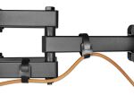Manhattan TV-Wandhalterung, neigbar, schwenkbar und horizontal nachjustierbar