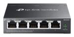 TP-Link Omada ES205GP(UN) Netzwerk-Switch Managed Gigabit Ethernet (10/100/1000) Power over Ethernet (PoE) Schwarz