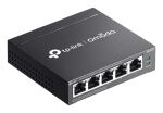 TP-Link Omada ES205GP(UN) Netzwerk-Switch Managed Gigabit Ethernet (10/100/1000) Power over Ethernet (PoE) Schwarz