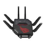 ASUS ROG Rapture GT-BE98 WLAN-Router 10 Gigabit Ethernet Quad-band (2.4 GHz / 5 GHz-1 / 5 GHz-2 / 6 GHz) Schwarz
