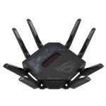 ASUS ROG Rapture GT-BE98 WLAN-Router 10 Gigabit Ethernet Quad-band (2.4 GHz / 5 GHz-1 / 5 GHz-2 / 6 GHz) Schwarz