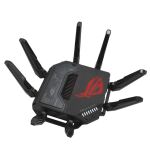 ASUS ROG Rapture GT-BE98 WLAN-Router 10 Gigabit Ethernet Quad-band (2.4 GHz / 5 GHz-1 / 5 GHz-2 / 6 GHz) Schwarz