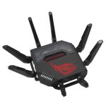 ASUS ROG Rapture GT-BE98 WLAN-Router 10 Gigabit Ethernet Quad-band (2.4 GHz / 5 GHz-1 / 5 GHz-2 / 6 GHz) Schwarz