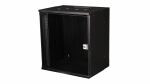 Equip Eco Mount 19 Schrank, 12HE, 540X400mm, RAL9005 Schwarz