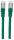 Intellinet Premium Netzwerkkabel, Cat6, S/FTP, 100% Kupfer, Cat6-zertifiziert, LS0H, RJ45-Stecker/RJ45-Stecker, 7,5 m, grün