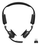SHOKZ OpenMeet Kopfhörer Kabellos Ohrbügel Büro/Callcenter USB Typ-C Bluetooth Schwarz