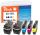 Peach PI500-232 Druckerpatrone 5 Stück(e) Kompatibel Hohe (XL-) Ausbeute Schwarz, Cyan, Magenta, Gelb